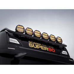 Phare LED Lazer Sentinel 9" Highline avec balise intégrée Noir