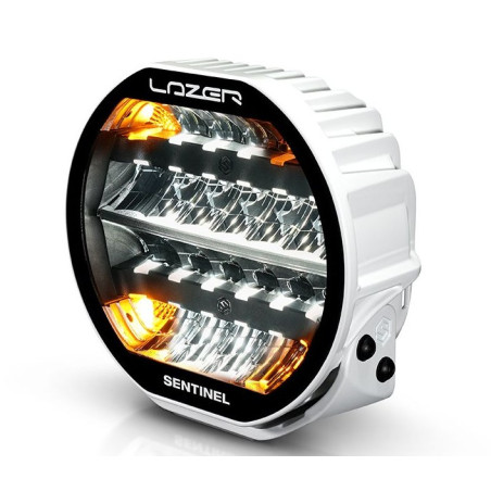 Phare LED Lazer Sentinel 9" Highline avec balise intégrée Blanc
