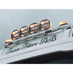 Phare LED Lazer Sentinel 9" Highline avec balise intégrée Blanc