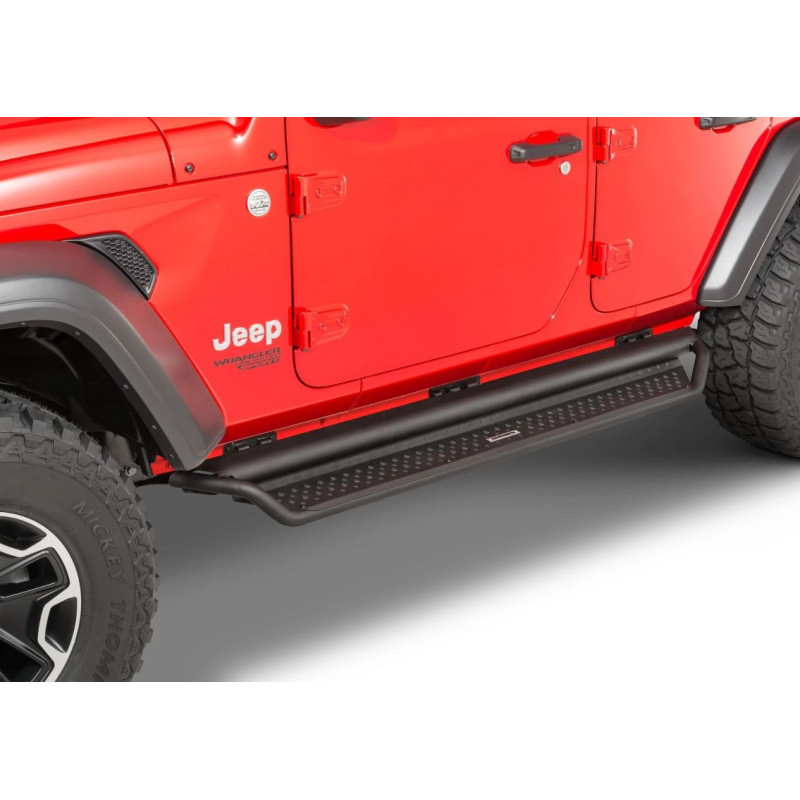 Marchepieds Go Rhino Dominator D1 Jeep Wrangler JL+ 4XE Marchepieds Go Rhino Dominator D1 Jeep Wrangler JL+ 4XE