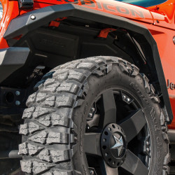 Élargisseurs d'ailes aluminium Rival Jeep Wrangler JL 2018-2025