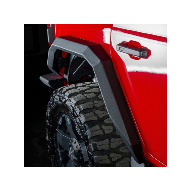 Extensions d'ailes arrière Alu Rival Jeep Wrangler JL
