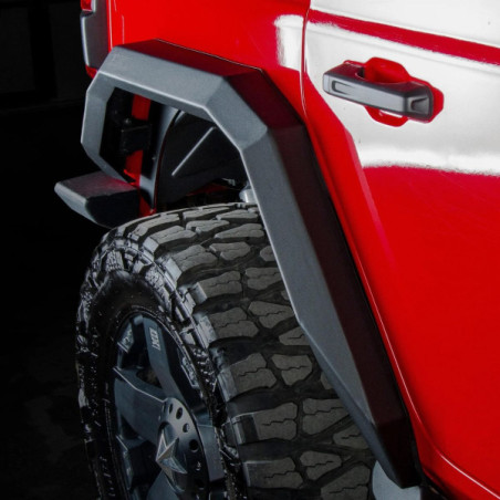 Élargisseurs d'ailes arrière aluminium Rival Jeep Wrangler JL 2018-2025
