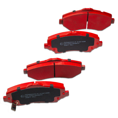 Plaquettes freins avant Performance Red Line Wrangler JK