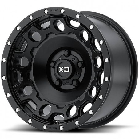Jante aluminium XD129 Holeshot Satin Black