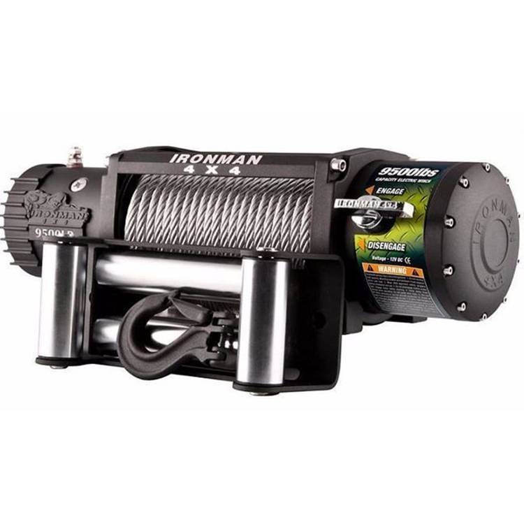Treuil électrique Ironman Monster Winch 9500 4,3 tonnes câble acier Treuil électrique Ironman Monster Winch 9500 4,3 tonnes câble acier