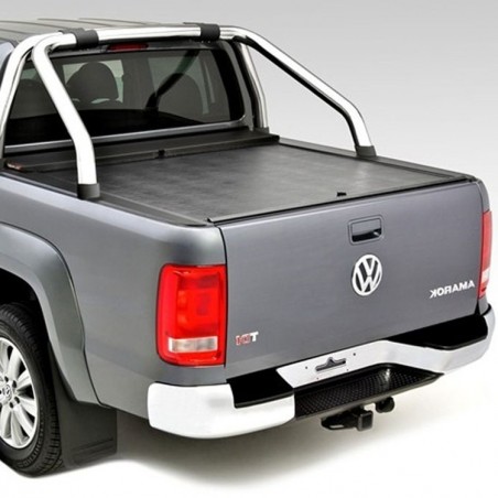 Couvre benne rideau Roll N Lock Volkswagen Amarok avec arceau d'origine à partir de 2010