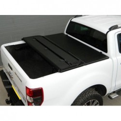 Couvre benne repliable 3 volets pour Ford Ranger Double Cabine 2012-2020