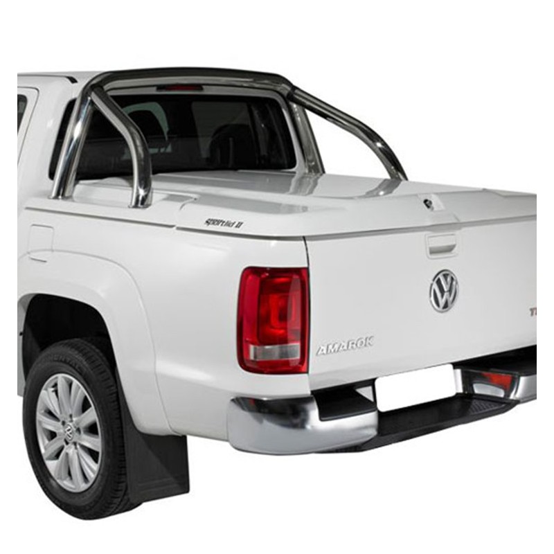 Couvre benne rigide Pro-Form avec Roll Bar pour Volkswagen Amarok double cabine de 2010 à 2020 Couvre benne rigide Pro-Form avec Roll Bar pour Volkswagen Amarok double cabine de 2010 à 2020