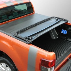 Bâche souple semi-rigide pour Ford Ranger Double-Cabine 2012-2020