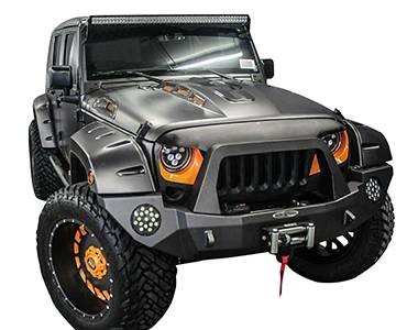 Extensions d'ailes Bushwacker Jeep Wrangler JK