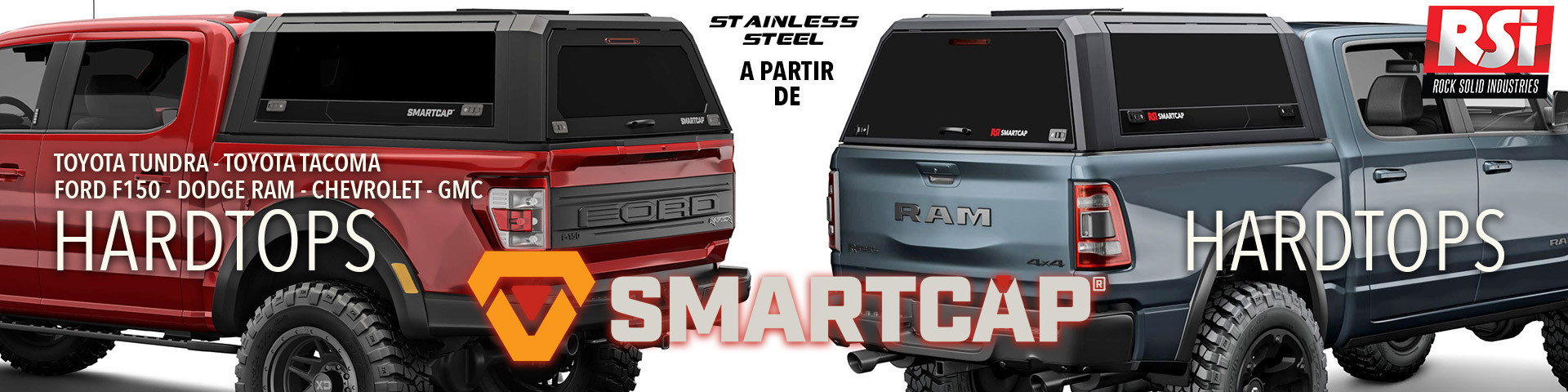 Accessoires4x4, les nouveautées : RSI Smartcap - Truck US