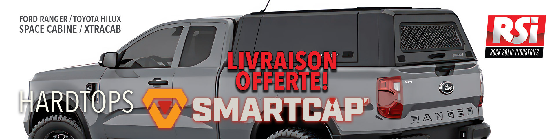 Accessoires4x4, les nouveautées : Hardtop RSI Smartcap