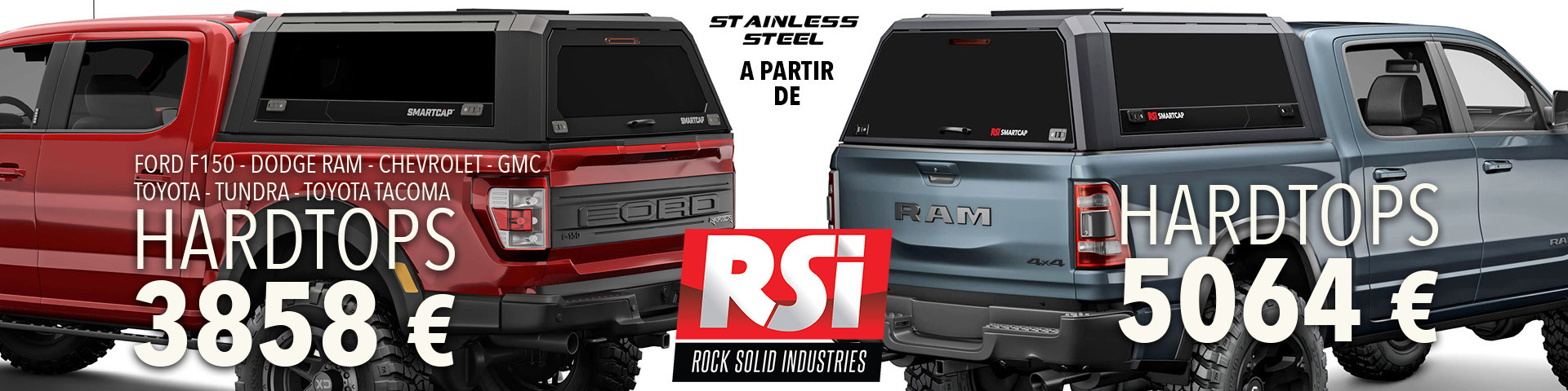 Accessoires4x4, les nouveautées : RSI Smartcap - Truck US